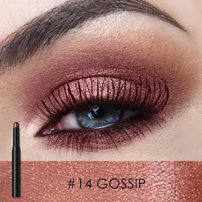 2-in-1 Augenstift wasserfest - Lidschatten und Eyeliner kombiniert