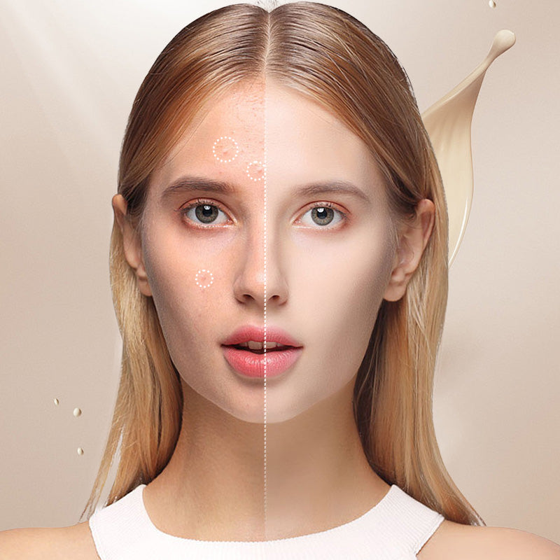 Foundation-Stick mit integriertem Pinsel – Mattes Finish für unterwegs
