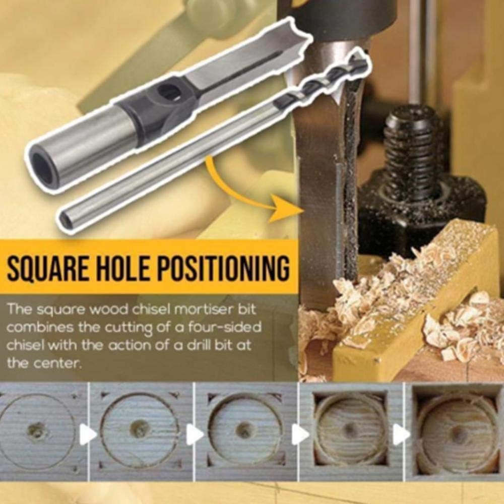 Quadratbohrer für Holz - Präzise quadratische Löcher für Bohrmaschine