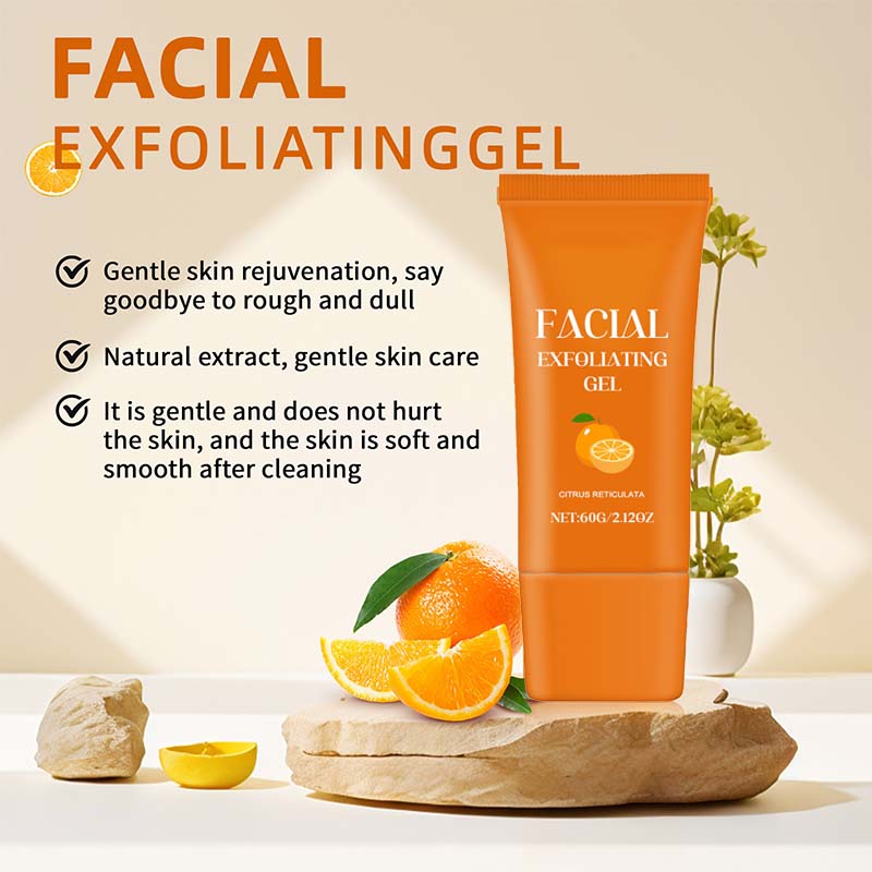 Enzym Peeling Gel mit Orangenextrakt - Sanfte Gesichtspflege 60g