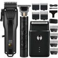 Bart- und Haarschneider Set Kabellos - 3in1 Trimmer USB Aufladbar