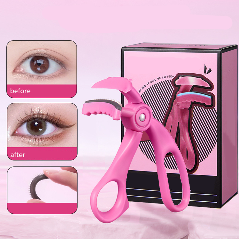 Professionelle Wimpernzange mit Silikonpolster – Rahmenloses Weitwinkel-Design