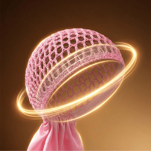 Schlafhaube für lockiges Haar – Frizz-Schutz & Locken über Nacht