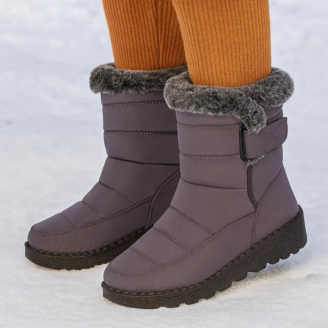 Gefütterte Winterstiefel Damen – wasserabweisend & rutschfest