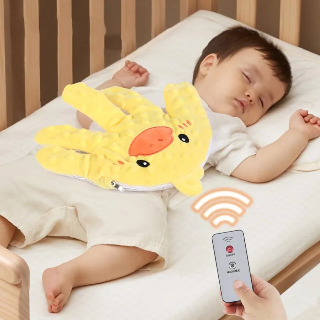 Baby Einschlafhilfe Kissen mit Streichelfunktion für ruhigen Schlaf