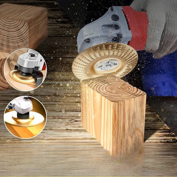 Holzschnitzerei Set mit Schleifaufsätzen für DIY Holzbearbeitung