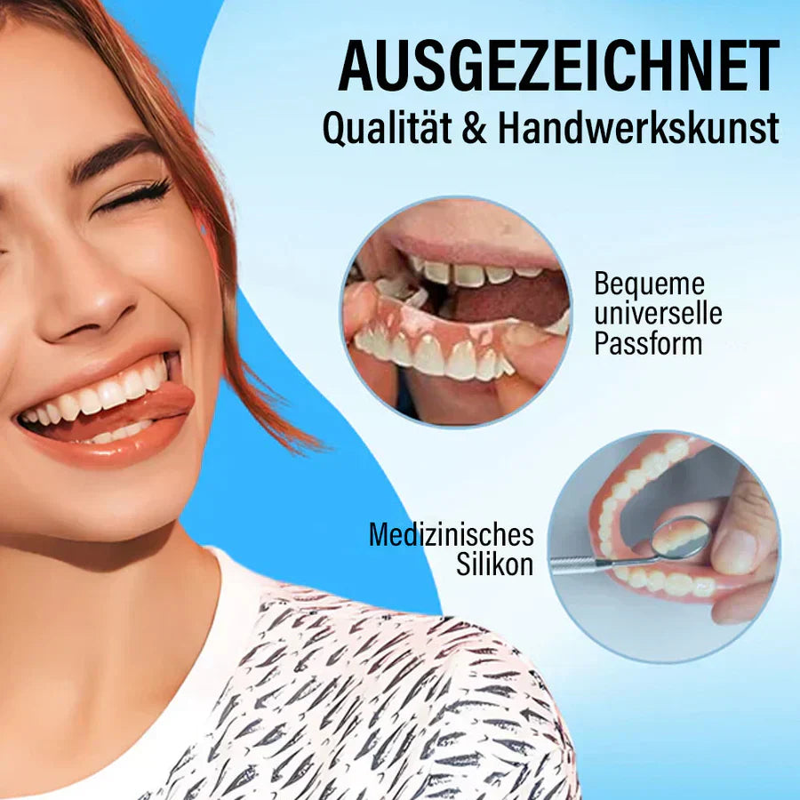 Silikon Zahnersatz Reline Set - Komfortable Prothesen Anpassung