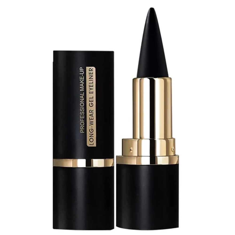 Wasserfester Gel-Eyeliner schwarz mit cremiger Textur