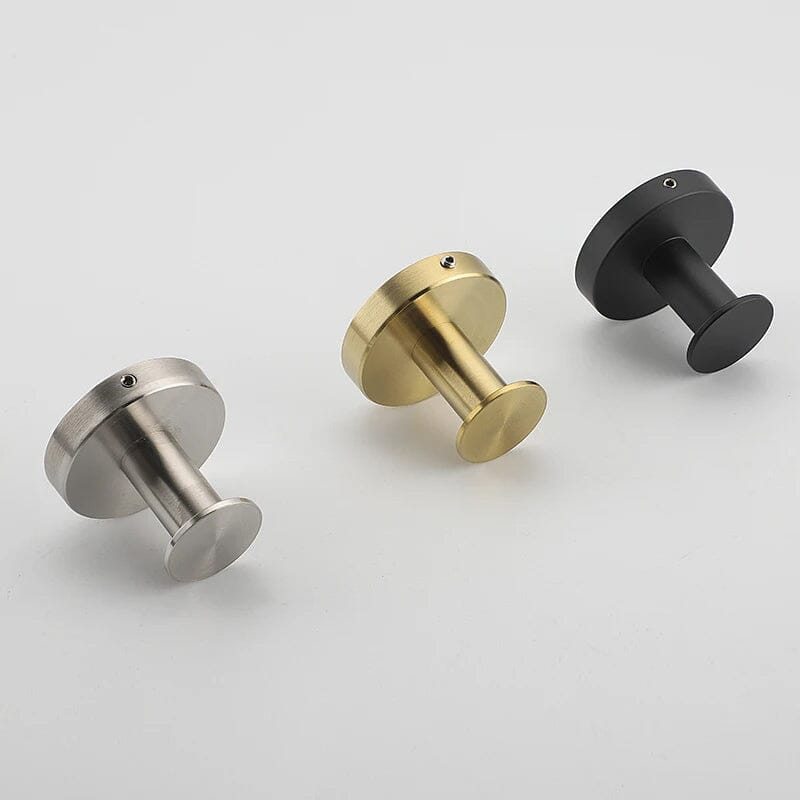 Edelstahl Wandhaken Modern – Selbstklebend für Bad, Küche & Flur