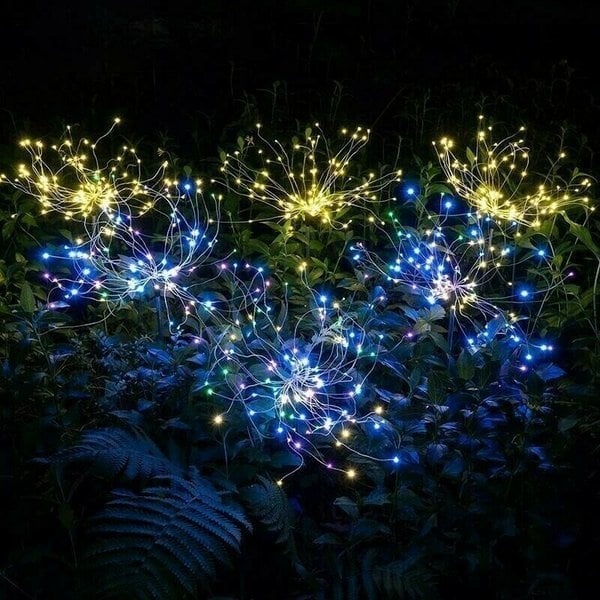 Solar LED Lichterkette für Garten - 90 LEDs mit 2 Modi IP65