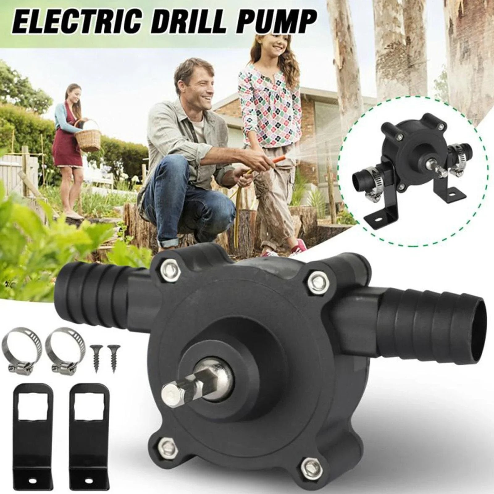 Selbstansaugende Bohrmaschinen-Pumpe für Flüssigkeitstransfer 30L/min