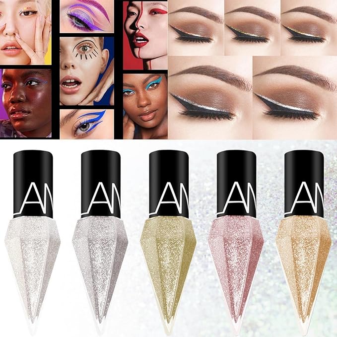 Flüssiger Eyeliner mit Perlglanz - Wasserfest & Langanhaltend