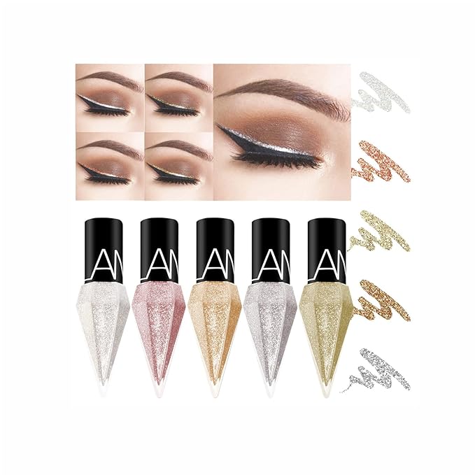 Flüssiger Eyeliner mit Perlglanz - Wasserfest & Langanhaltend