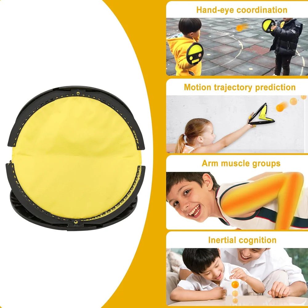 Fangspiel Ball mit Klettverschluss für Kinder und Erwachsene