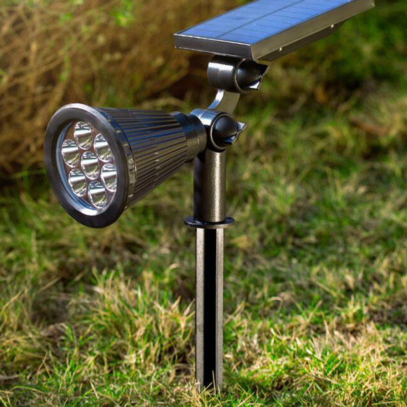 Solar LED Gartenstrahler - Wetterfeste Außenbeleuchtung ohne Stromkosten