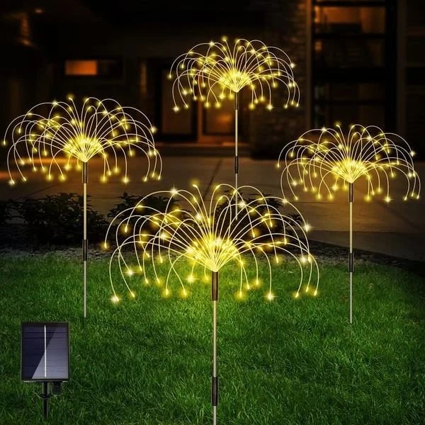 Solar LED Lichterkette für Garten - 90 LEDs mit 2 Modi IP65