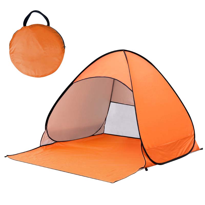 Pop-Up Strandmuschel mit UV-Schutz - Ultraleicht & Sekundenschnell