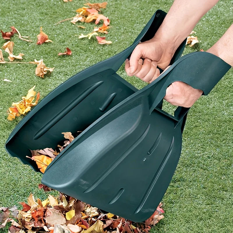 Ergonomische Gartenklauen für rückenschonendes Blätter sammeln