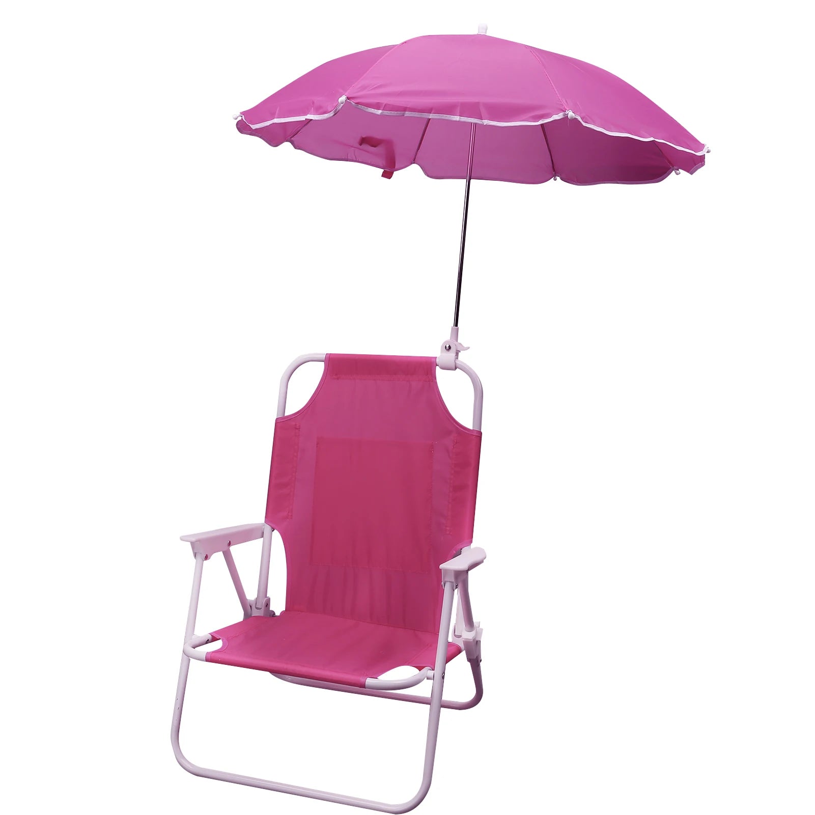 Faltbarer Kinderstuhl mit UV-Schutz für Strand und Garten