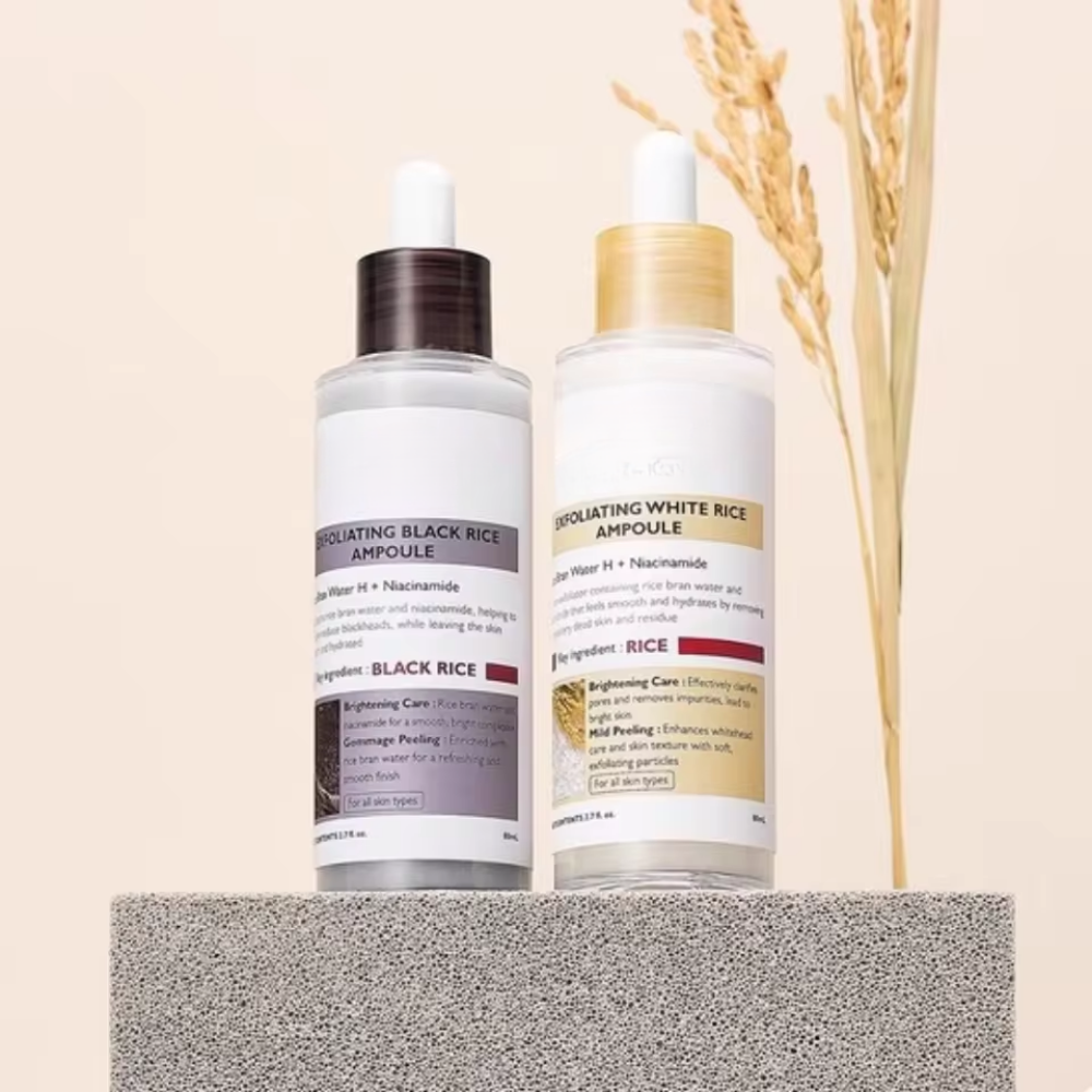 Porentiefe Reinigung Serum mit Salicylsäure - Reis Ampullen Set