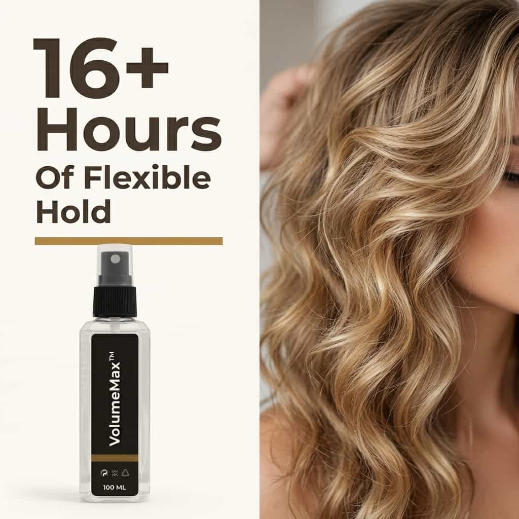 Volumen Spray für feines Haar – Wurzel-Lift mit Keratin & Pflanzenproteinen