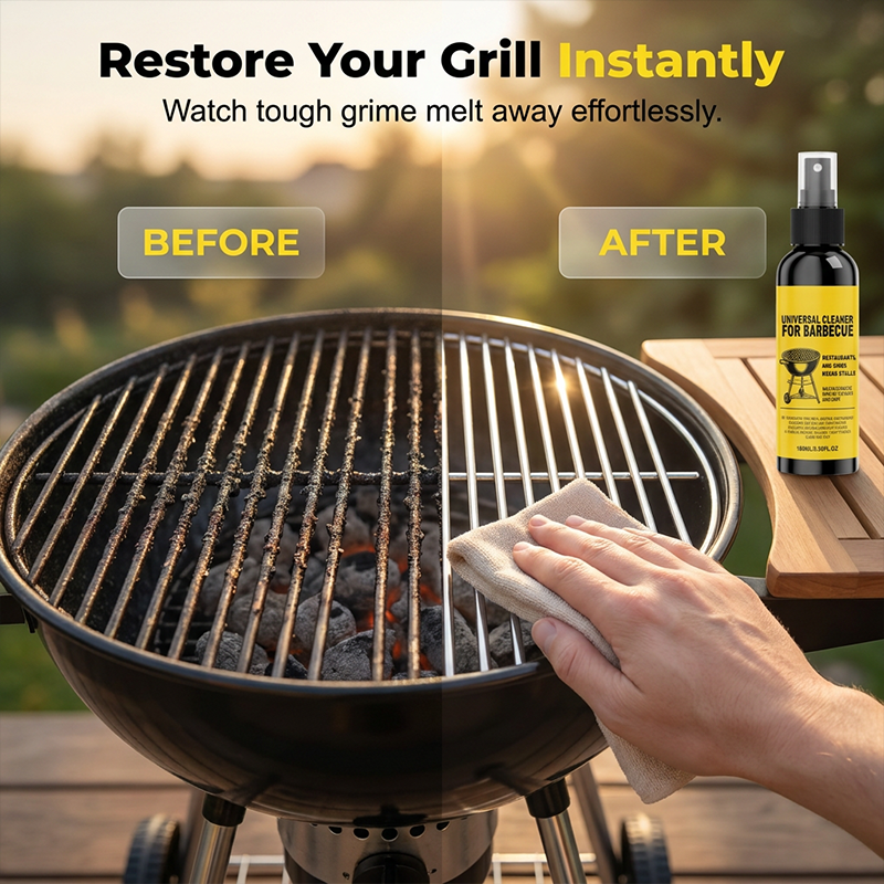 Schäumender Grill- & Ofenreiniger – Kraftvoller Reinigungsschaum 100 ml