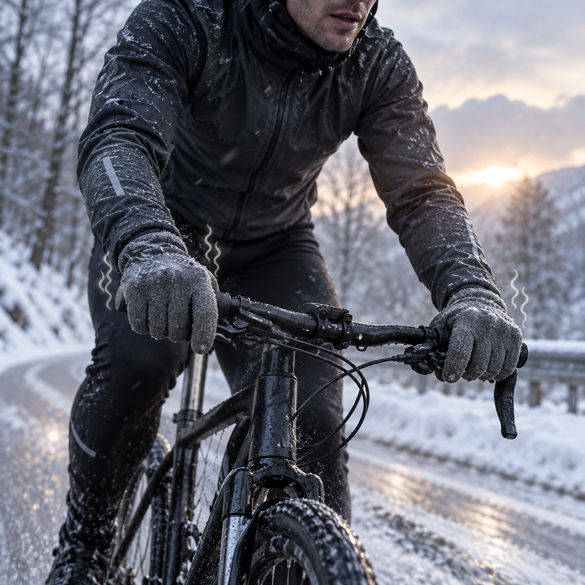 Wasserdichte Thermohandschuhe mit Touchscreen-Funktion für den Winter