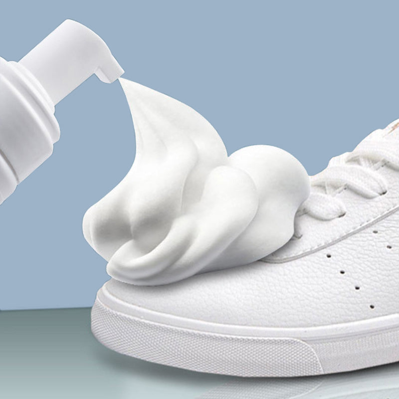 Schaumreiniger für weiße Schuhe - Wasserfreie Sneaker Reinigung 200ml