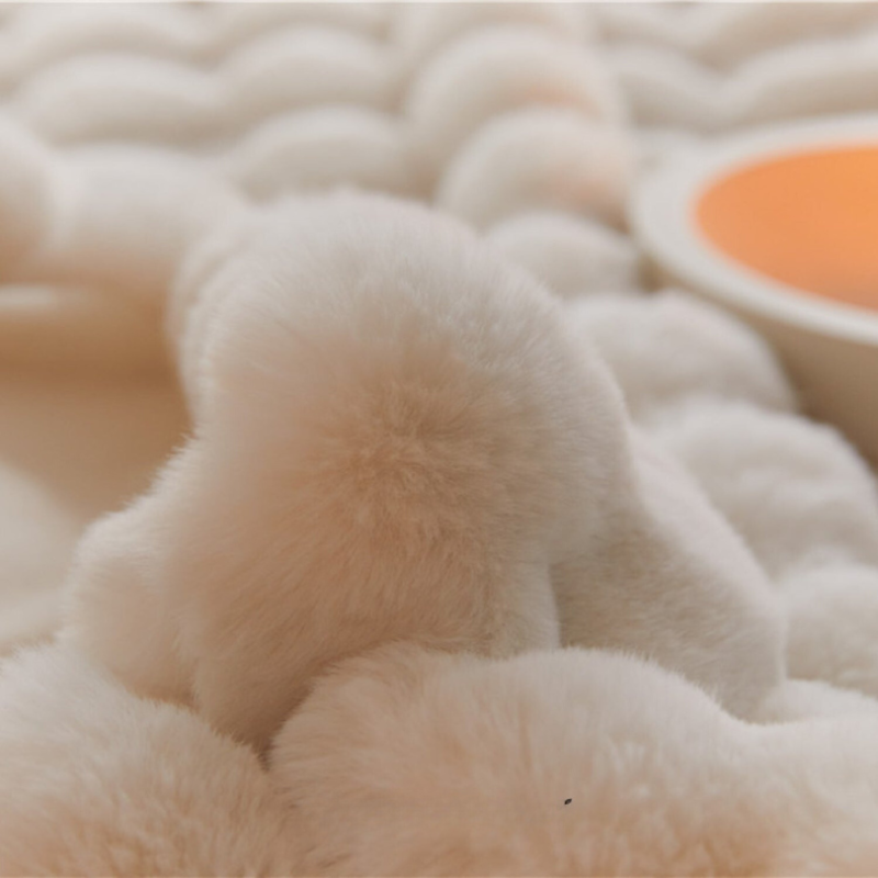 Extra dicke Flauschdecke für Sofa und Bett – Warme Winterdecke