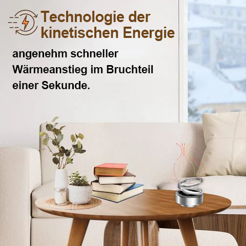 Tragbare Mini Heizung Kinetisch - Kompakte Wärmequelle für Auto & Zuhause