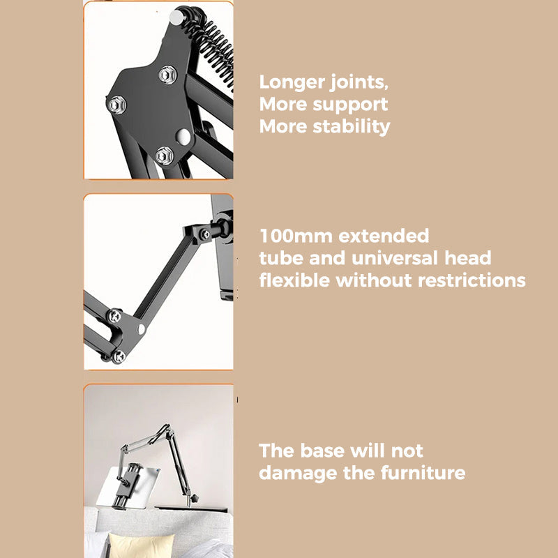 Verstellbarer Handy- und Tablet-Halter mit 360°-Drehung
