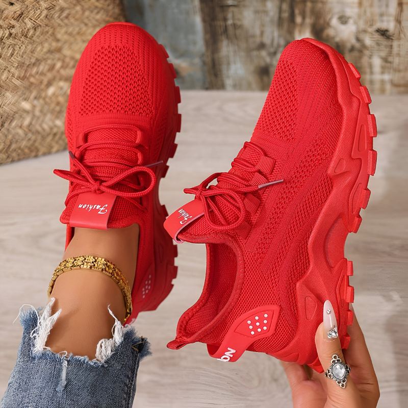 Komfortable Sneaker mit stützendem Fußbett für ganztägiges Wohlbefinden