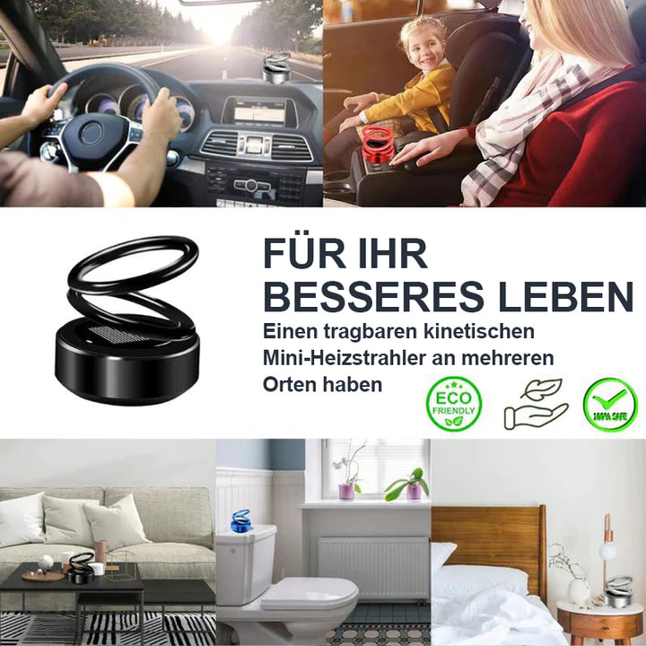 Tragbare Mini Heizung Kinetisch - Kompakte Wärmequelle für Auto & Zuhause