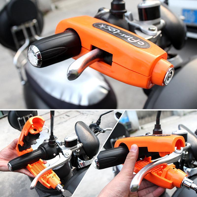 Diebstahlschutz Motorrad Lenker - Lenkradschloss Roller Universal