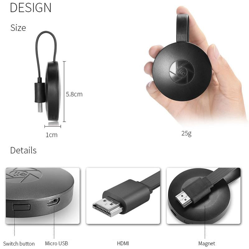 HDMI WiFi Adapter für TV - Smartphone Bildschirmspiegelung Dongle