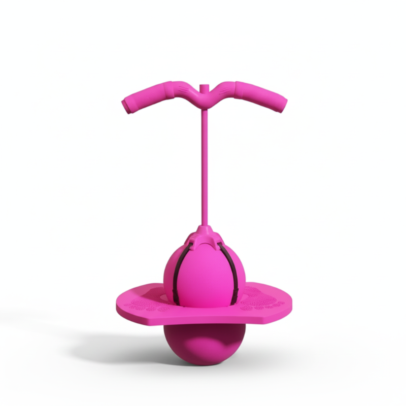 Pogo Ball Hüpfball mit Plattform für Kinder Balance Training