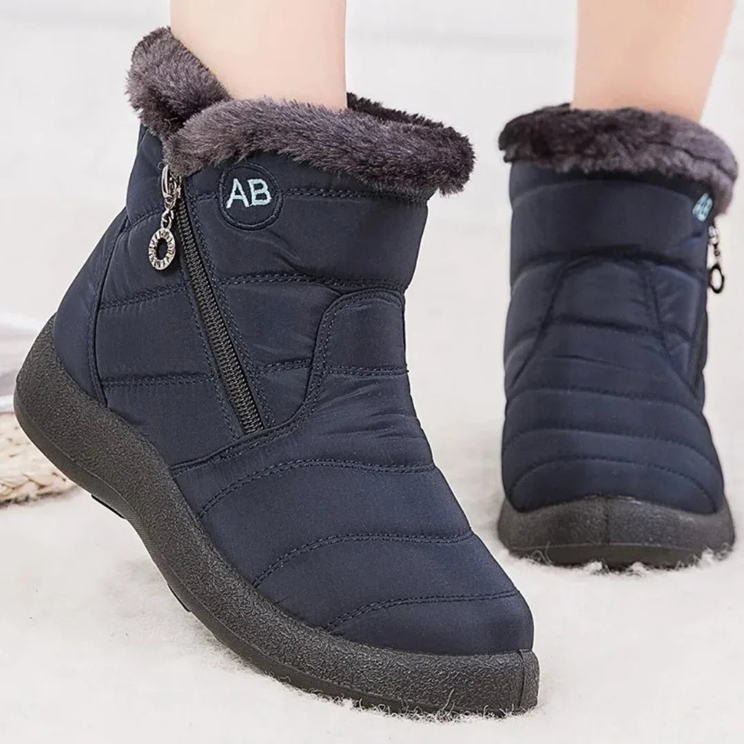 Gefütterte Winterstiefel – wasserabweisend und rutschfest