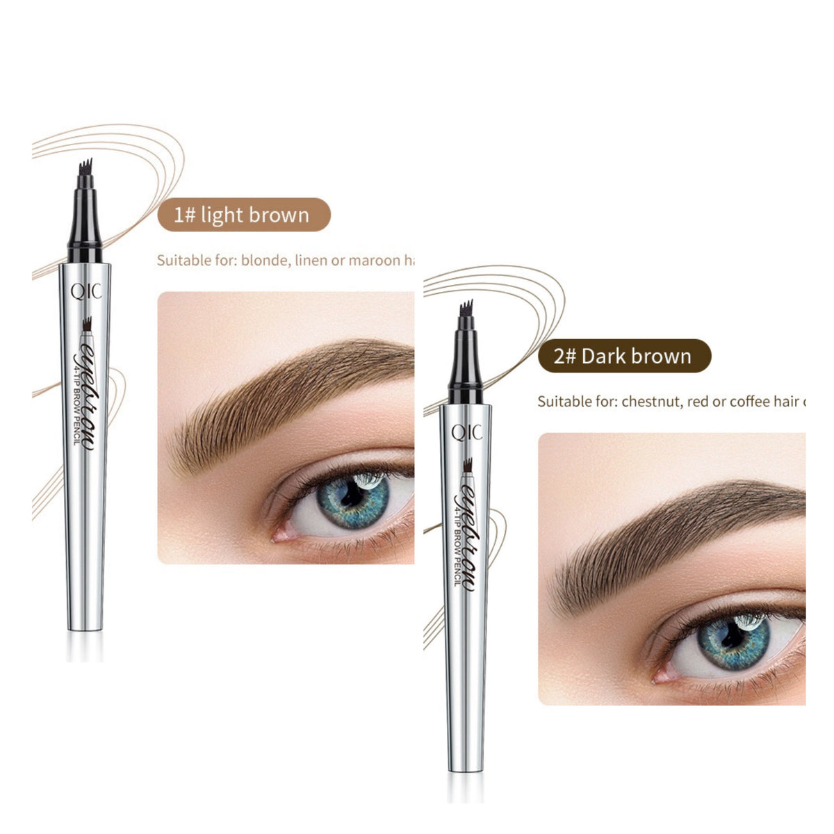 Wasserdichter Augenbrauenstift - Natürliche Augenbrauen Makeup