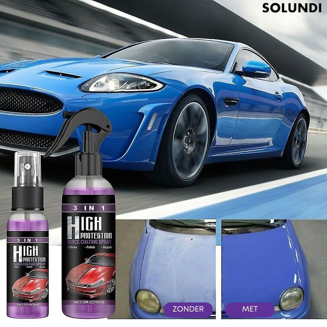 3-in-1 Auto Lackpflege Spray – Reinigen, Reparieren & Schützen