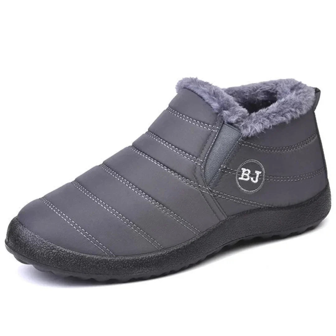 Damen Winterstiefel wasserabweisend mit Plüschfutter und Antirutschsohle