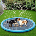Wasserspielmatte für Garten - Sprinkler Matte für Kinder und Haustiere