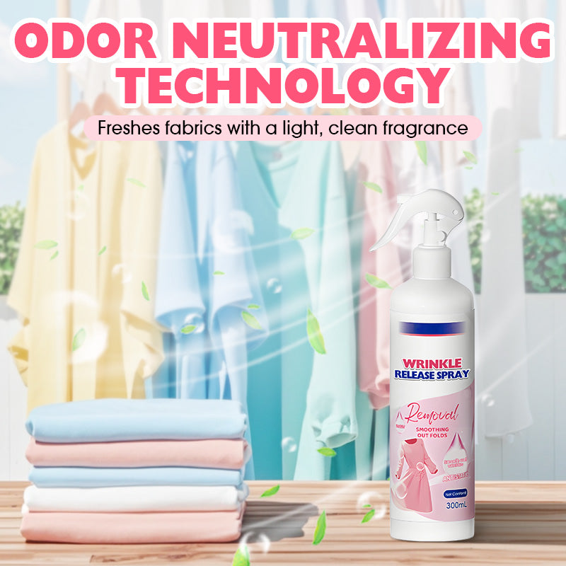 Anti-Falten Kleidungsspray 300ml - Bügelersatz für glatte Kleidung