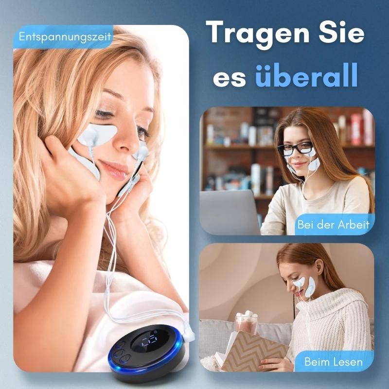 EMS Augenpflege Gerät - Elektrische Gesichtsmassage für Augenringe