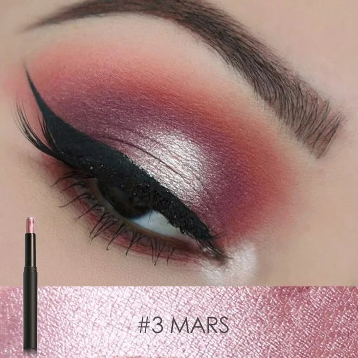 2-in-1 Augenstift wasserfest - Lidschatten und Eyeliner kombiniert