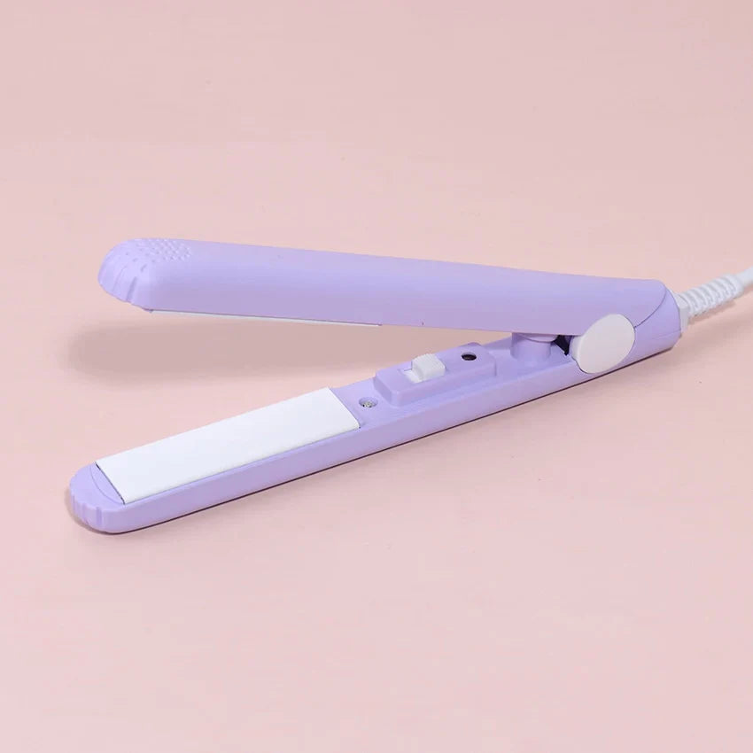 Mini Haarstyler 2in1 Glätteisen Lockenstab Keramik Reise Haarglätter