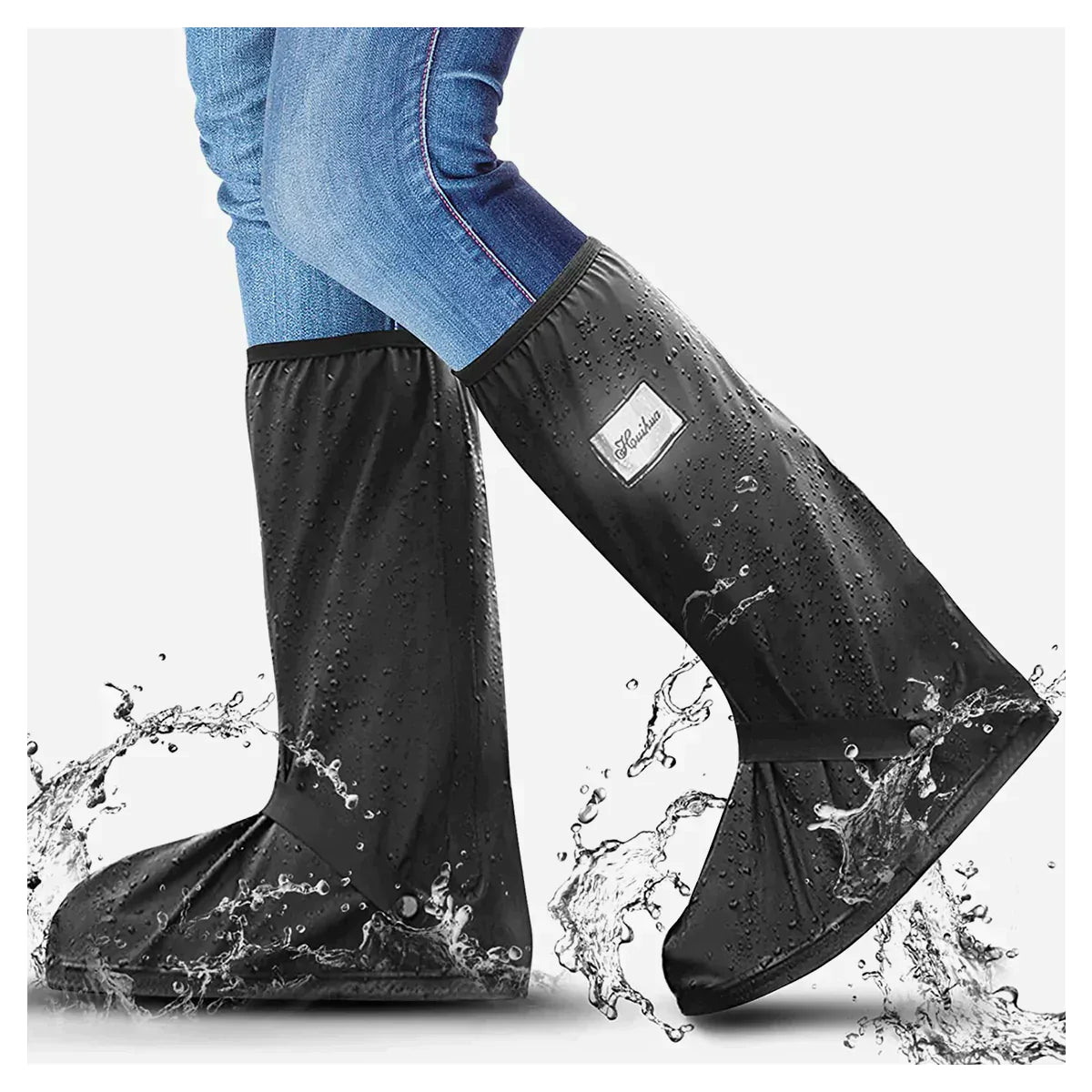 Wasserdichte Überschuhe für Regen & Matsch – wiederverwendbar