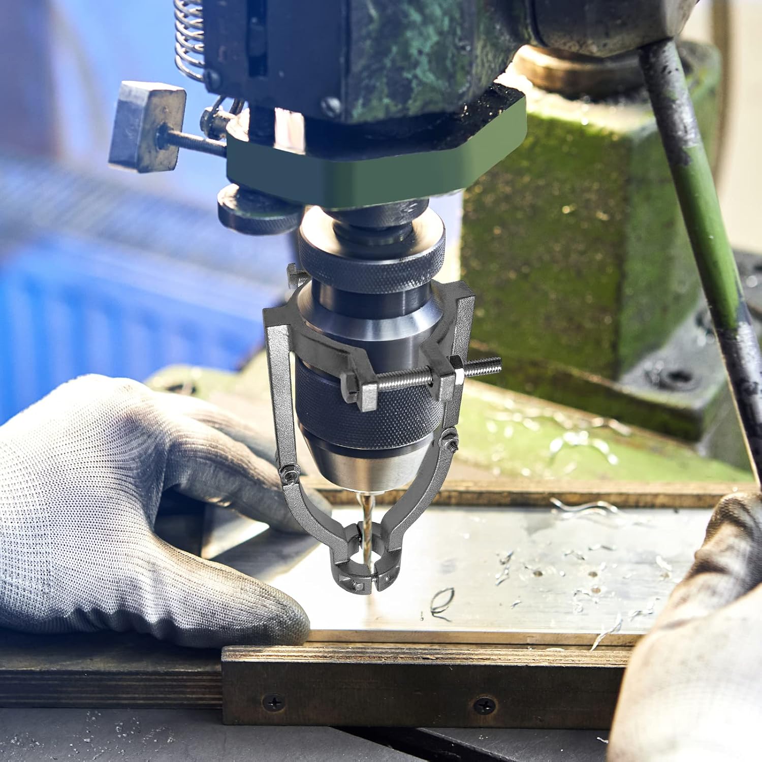Stemmeisen-Adapteraufsätze für Zapfenlöcher – 8 Aufsätze 6–16 mm