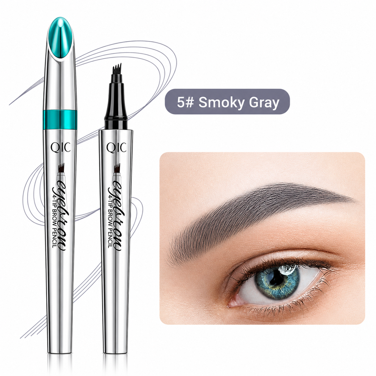 3D Augenbrauenstift mit Microblading-Effekt und 4-fach Gabelspitze