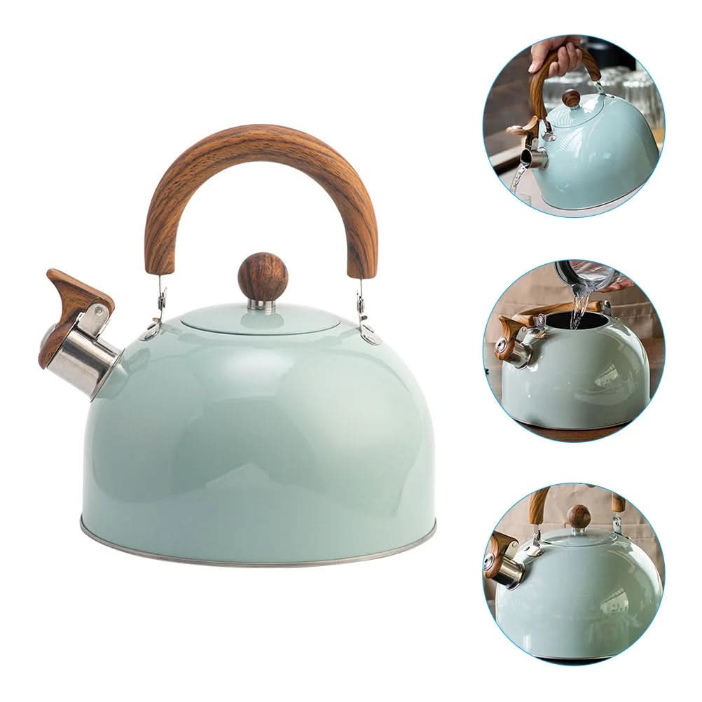Edelstahlkessel 2,5 Liter mit Pfeifton und ergonomischem Griff