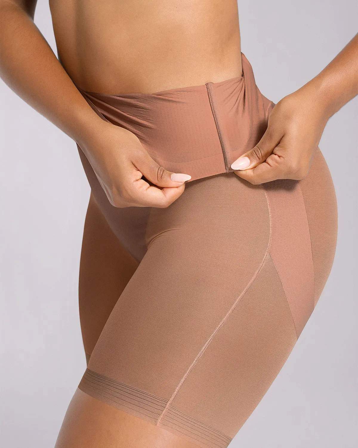 High-Waist Shapewear Shorts Damen – Figurformende Bauchweg-Unterwäsche